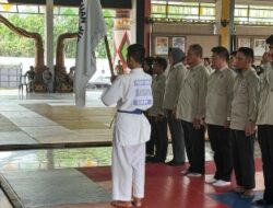 Kompol Edi Qorinas Jabat Ketua PJSI Lampung Tengah,  Gelar Kejurda Judo