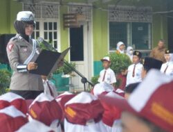 Nadya Saragih, Polwan Cantik Pringsewu Terjun ke SD Muhammadiyah