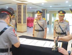 Kapolda Pimpin Sertijab Wakapolda Lampung