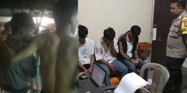 Nyaris Diamuk Massa, Tiga Pelajar SMK Hendak Tawuran di Gadingrejo
