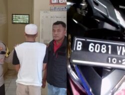 Polsek Pugung Tangkap Satu Tersangka Pencuri Motor, dan Rekan Pelaku DPO