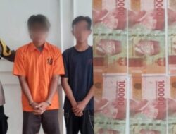 Dua Pengedar Uang Palsu yang Libatkan Anak-Anak di Pringsewu Ditangkap Polisi
