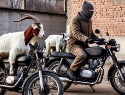Demi Dua Kambing, Pencuri Tinggalkan Dua Sepeda Motor di Bulok Tanggamus
