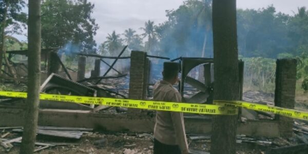 Kandang Ayam Ludes Terbakar di Sukoharjo Pringsewu, Kerugian Ratusan