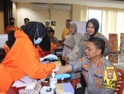 Personel Polresta Bandar Lampung Jalani Pemeriksaan Kesehatan Berkala