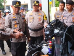 Tanggap Bencana Alam, Polresta Bandar Lampung Gelar Apel Sarana Dan Prasarana