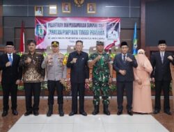 Pemkab Pringsewu Lantik Tiga Pejabat Tinggi Pratama