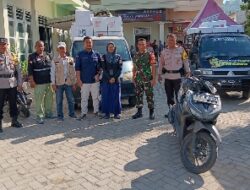 Polresta Bandar Lampung Kawal Ketat Proses Pergeseran Logistik Pemilu Dari PPK Ke PPS