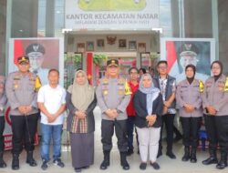 Pastikan Tidak Ada Masalah, Kapolda Lampung Cek  Pengamanan Kotak Suara di PPK