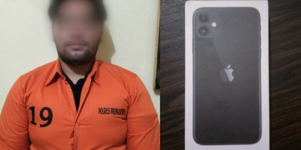 Gegara Ogah Bayar Utang, HP Iphone Wanita Ini Dirampas Pria Karyawan Koperasi di Pringsewu