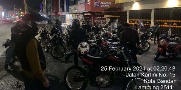 Antisipasi C3 dan Pencurian di Wilayah terdampak Banjir, Ditreskrimum Polda Lampung Lakukan Patroli Hunting