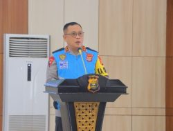 Kapolda Lampung Gelar Pengambilan Sumpah dan Penandatanganan Pakta Integritas Dikbangum Polri 2024
