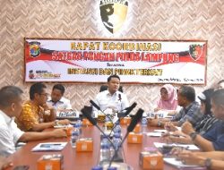 Satgas Pangan Polda Lampung adakan Rakor : Antisipasi Bahan Pangan di Pasar