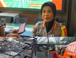 Polresta Bandar Lampung  Penyebab Kebakaran Diduga Gudang Penimbunan BBM