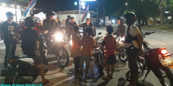 Jaga Keamanan di Malam Hari, Ditreskrimum Polda Lampung Lakukan Patroli Hunting
