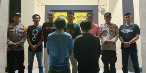 Polsek Wonosobo Tangkap Dua Tersangka Curas Disertai Penganiayaan