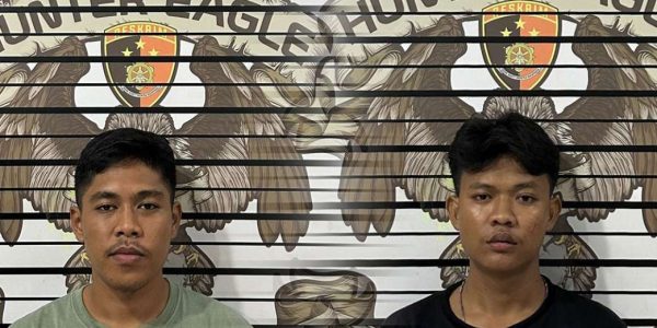 Polresta Bandar Lampung Ringkus 2 Pelaku Pembunuhan di Kampung Rawa Laut Panjang