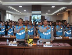 Polresta Bandar Lampung Gelar Pakta Integritas dan Pengambilan Sumpah Penerimaan Anggota Polri T.A. 2024