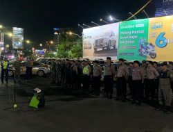 Jaga Kondusifitas, TNI – Polri di Bandar Lampung Gelar Patroli Sekala Besar