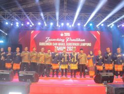 Wakapolda Lampung Hadiri Launching Pemilihan Gubernur dan Wakil Gubernur Lampung 2024