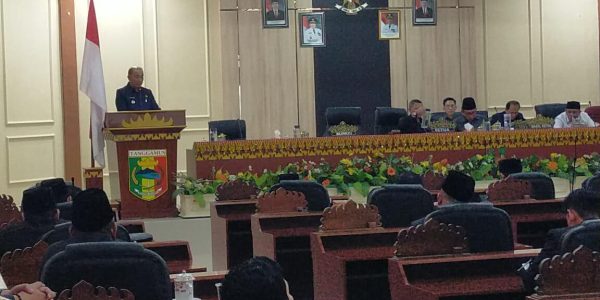 Rapat Paripurna DPRD Persetujuan dan Pendapat Akhir Kepala Daerah Atas LKPJ Bupati Tahun 2023