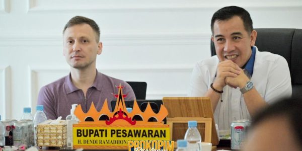 Bupati Pesawaran  Gandeng Investor Rusia, Berinvestasi Disektor P3 Kabupaten Pesawaran
