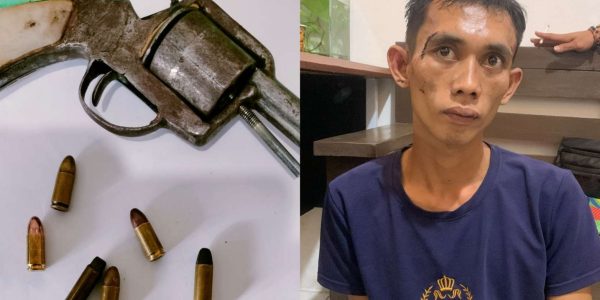 Tangkap Pelaku Curanmor, Polsek Sukarame Sita 2 Senpi Rakitan dan Seperangkat Kunci Leter T