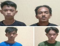 Gagalkan Aksi Tawuran, Polisi di Bandar Lampung Amankan 4 Remaja Berikut 3 Bilah Sajam
