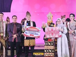 Gelaran Grand Final Pemilihan Muli  Mekhanai  Pesawaran Tahun 2024 di Gedung Graha Adora