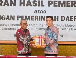 Pemkab Pesawaran Terima Opini WTP 8 Kali Berturut-turut