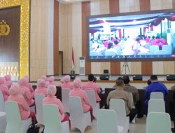 Bhayangkari Lampung Ikuti Peresmian Gedung Kemala Pusat Oleh Kapolri