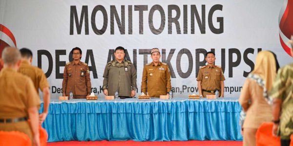 Monitoring Implementasi Indikator Desa Antikorupsi, KPK RI Turun Ke Teluk Pandan
