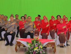 Kapolda Lampung Beserta Bhayangkari Ikuti Syukuran HUT Kemala Bhayangkari Ke-44