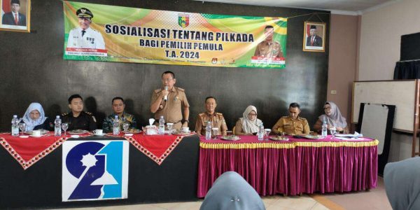Diwakili Asisten 1, Pj. Bupati Tanggamus Buka Sosialisasi Pilkada 2024