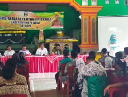 Hari Ketiga Sosialisasi Pilkada 2024 Kepada Pemilih Pemula di Buka Asisten I Pemerintahan