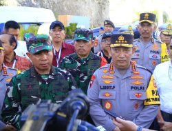 Kapolri dan Panglima TNI Melihat Langsung Kesiapan Venue GWK