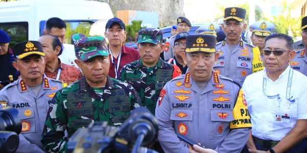 Kapolri dan Panglima TNI Melihat Langsung Kesiapan Venue GWK