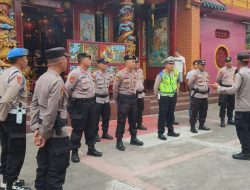 88 Personel Polisi Amankan Waisak di Bandar Lampung