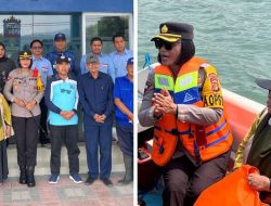 Geger Muncul Buaya Di Perairan Keramba BBPBL, Kapolres Pesawaran  Koordinasi Dengan Pihak Terkait