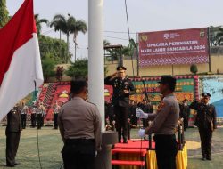 Polres Tanggamus Gelar Upacara Peringatan Hari Lahir Pancasila 2024
