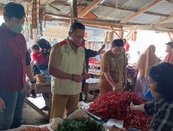 Pemkab Pesawaran Monitoring Harga Pangan Di Pasar Umbul Kluwih