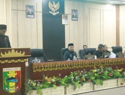 Rapat Paripurna DPRD Tanggamus Agenda Ranperda LKPJ TA 2023 dan RPJPD 2025-2045