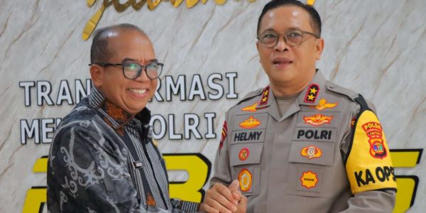 Kapolda Sambut Kunjungan Pj Gubernur Lampung