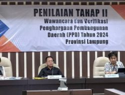 Mingrum Gumay Hadiri Penilaian Tahap Dua Penghargaan Pembangunan Pemprov Lampung