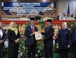DPRD Provinsi Lampung Gelar Paripurna Penyampaian LKPJ Kepala Daerah 2023