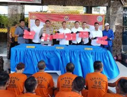 2 Pekan Ops Antik 2024, Polresta Bandar Lampung Ungkap 48 Kasus Narkoba, Tangkap 71 Tersangka