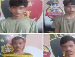Gasak 5 Karung Biji Kopi Senilai 30 juta, Kawanan Bajing Loncat di Bandar Lampung Ditangkap Polisi