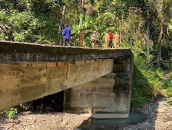 Guna Assesment Pembangunan Jembatan, Dinas PUPR Pesawaran Kunjungi Dusun Pancur