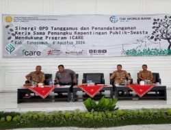 Pemkab Tanggamus Melakukan Penandatanganan Kerja Sama Pemangku Kepentingan Publik-Swasta Program I-Care
