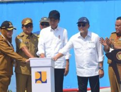 Presiden Jokowi Resmikan SPAM Kota Bandar Lampung
